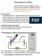 Photoelectric Effect Lecture Notes
