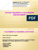 Gojan Training & Placement