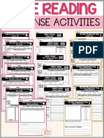 Free K-2 Reading Response Activities