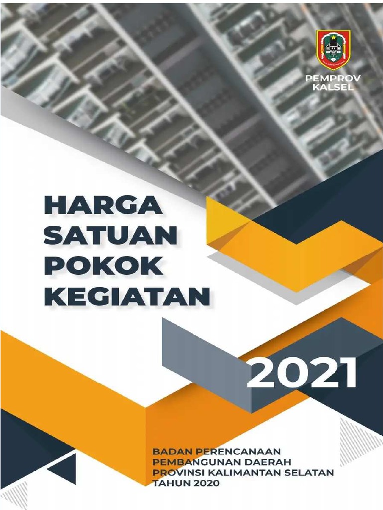 Penetapan HSPK Kalimantan Selatan 2021 | PDF