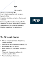 Adrenergic Drugs: Receptors, Agonists & Antagonists