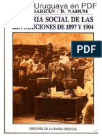 Historia Rural Del Uruguay Moderno. Tomo 4 Las Revoluciones de 1897 y 1904