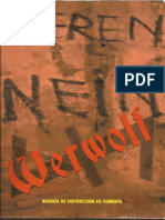 Werwolf SS Manual de Instrucción en Combate