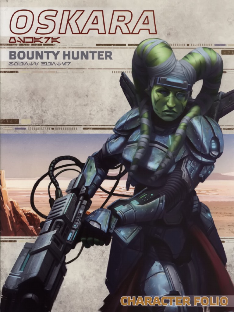 Edge of The Empire - (SWE01a) Character Folio - Oskara | PDF