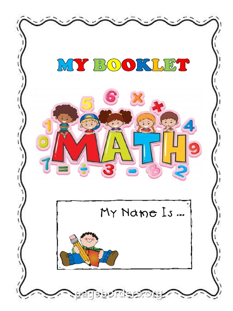 Math Booklet Term 2 KG | PDF