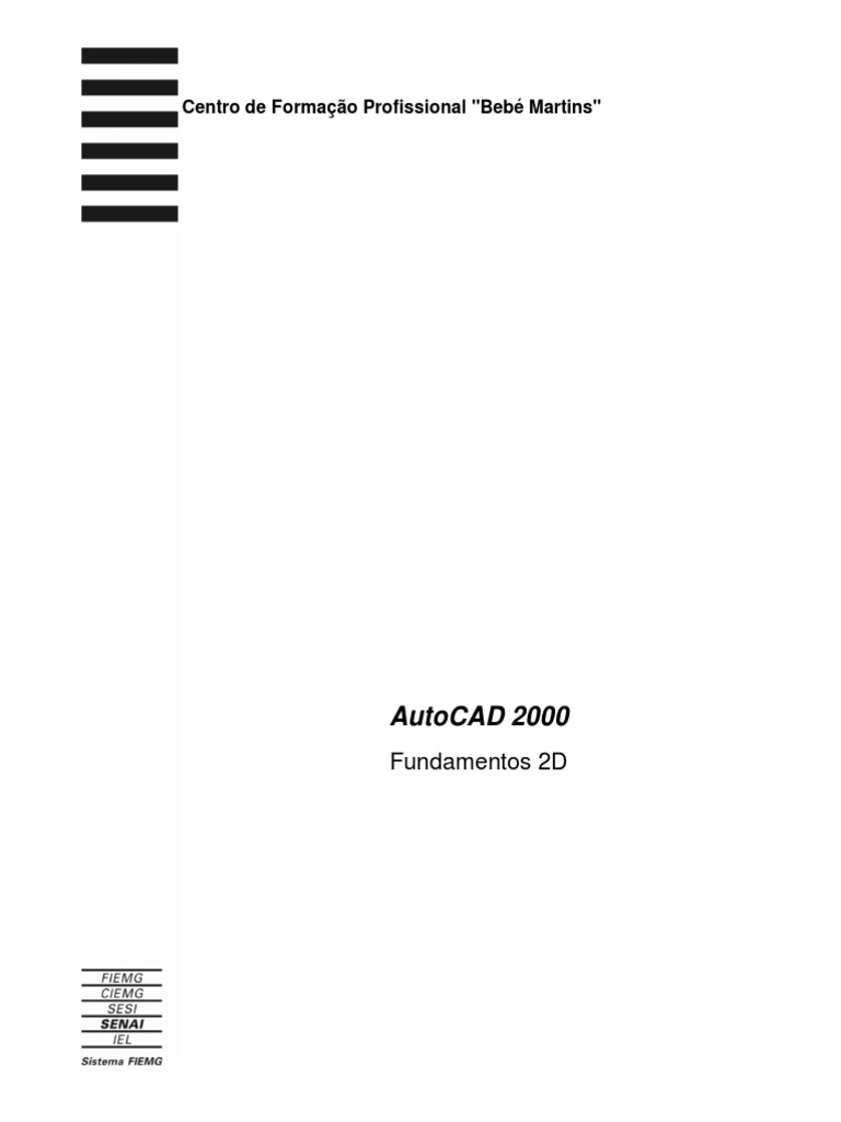 AutoCAD 2000: Fundamentos 2D | PDF | Auto Cad | Janela (informática)