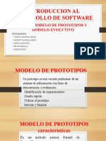 Modelos de Prototipos y Evolutivo