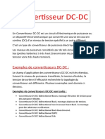 Convertisseur DC DC