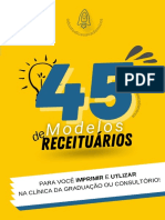 Receituário odontológico modelo