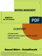 Fashion Material Management