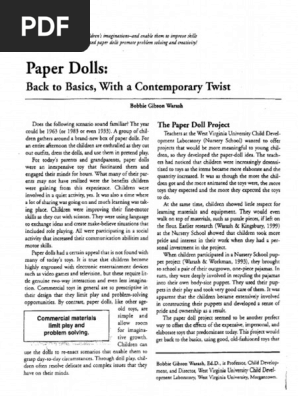 Paper Dolls