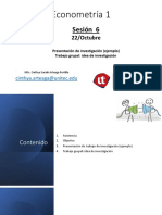 Sesión 6 Ejemplo de Proyecto de Investigación