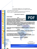 Orçamento Brifing Rca - PP MARKETING Visão Misão Valores