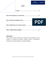 Instructivo para Configuración Del Siace