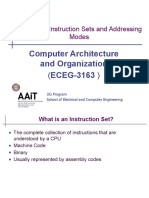 Computer Architecture&O ECEG 3163 05 Instruction Sets Addressing