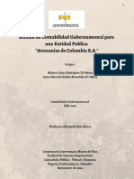 Normas contables públicas Artesanías de Colombia