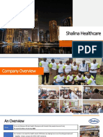 Company Presentation Shalina Healthcare