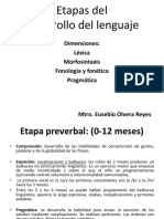 Lenguaje X Dimensiones de Desarrollo