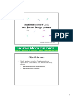 Implementation D UML Avec Java Et Design Patterns