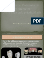 Seleccion de Materiales de Ceramica Sin Metal