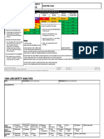 UWA JSA Job Safety Analysis Form