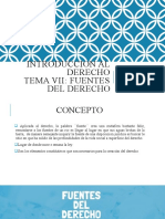 Fuentes del derecho: legislación, costumbre y jurisprudencia