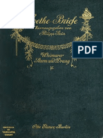 Cartas Goethe (Briefe, Alemán) - General - 1902