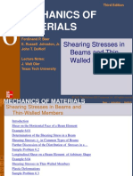 6 Shearing Stresses