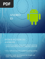 Introduction To Android