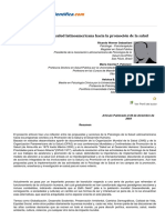 La Psicología de La Salud Latinoamericana Hacia La Promoción de La Salud