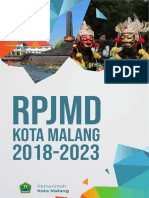 Perda Nomor 1 Tahun 2019 Tentang RPJMD Kota Malang 2018 2023 2