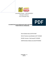 Os Benefícios Dos Exercicios Fisico em Pessoas Com Transtorno de Ansiedade.