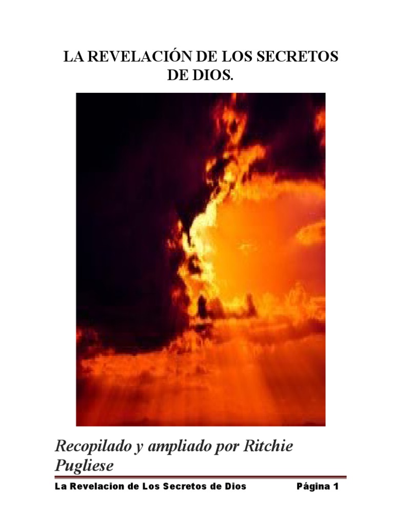 La Revelacion de Los Secretos de Dios Manual | PDF | Jesús | Evangelios
