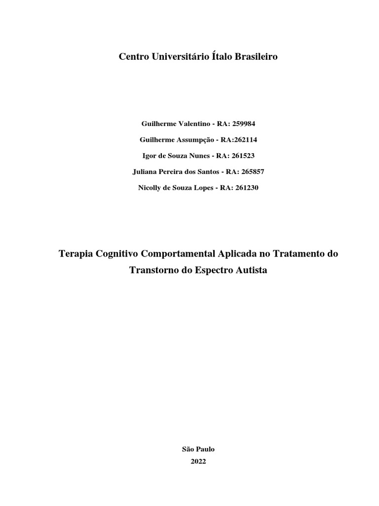 Síndrome de Asperger - Características, diagnóstico e tratamento - Vittude