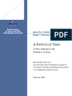 A Switch in Time a New Strategy for America in Iraq