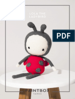 Lola The Ladybird in Paintbox Yarns DK CRO TOY 005 Downloadable PDF 2
