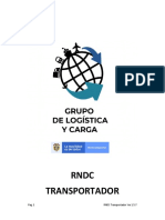 RNDC Transportador