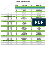 Al-Riyadl Cup 2022 Fixture Schedule