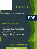 Social Differences