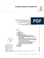 El Arbitraje Ambiental y Sus Implicancias