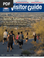 University of Arizona Visitor Guide Fall 2011