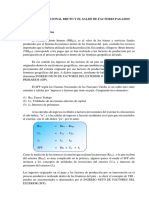 El Producto Nacional Bruto y El Saldo de Factores Pagados Al Exterior (1)