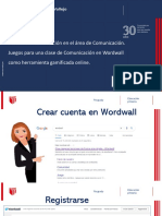 Gamificación en Comunicación con Wordwall