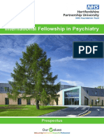 International Fellowship in Psychiatry Prospectus