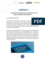 El Estado constitucional y las nuevas fuentes del derecho