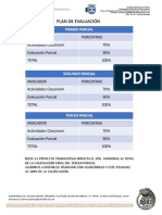 Plan de Evaluacion