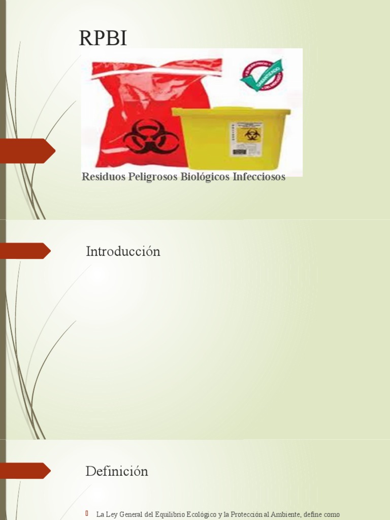RPBI | PDF | Residuos