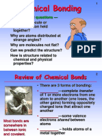 Lecture 5 Bond Geometry