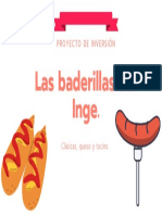 Proyecto inversión baderillas clásicas