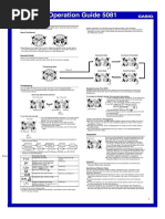 User Manual Casio G-SHOCK Classic GA-100-1A1ER (English - 4 Pages)